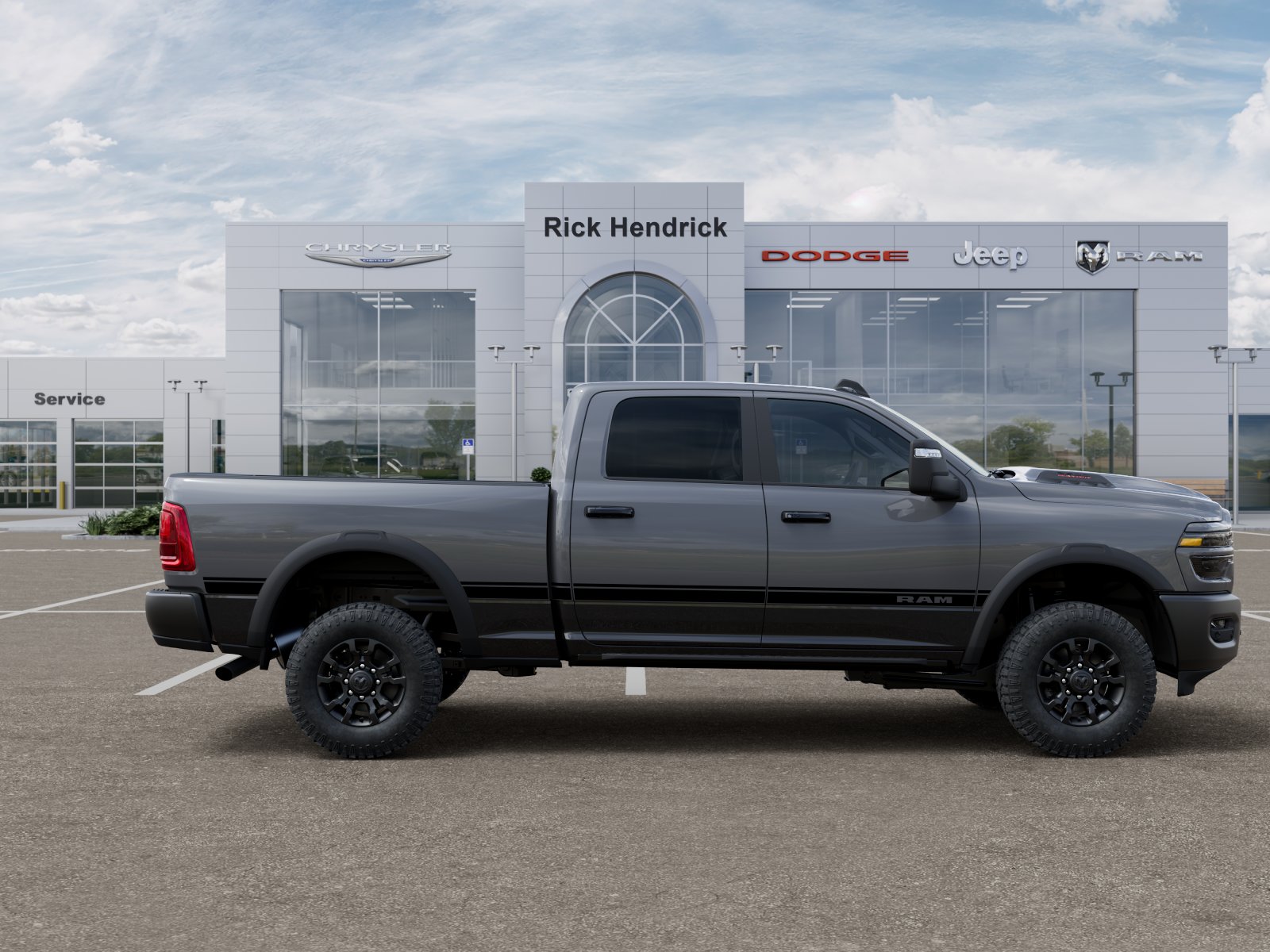 New 2027 Ceramic Gray Clearcoat RAM Power Wagon Hemi image 55