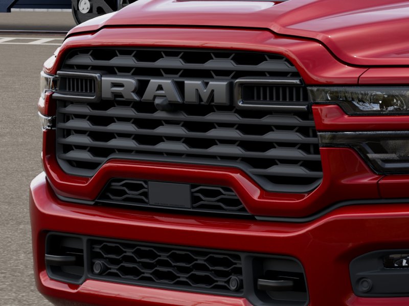 New 2027 Molten Red Pearl-Coat Exterior Paint RAM Black Express image 11