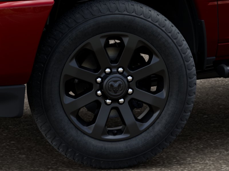 New 2027 Molten Red Pearl-Coat Exterior Paint RAM Black Express image 8