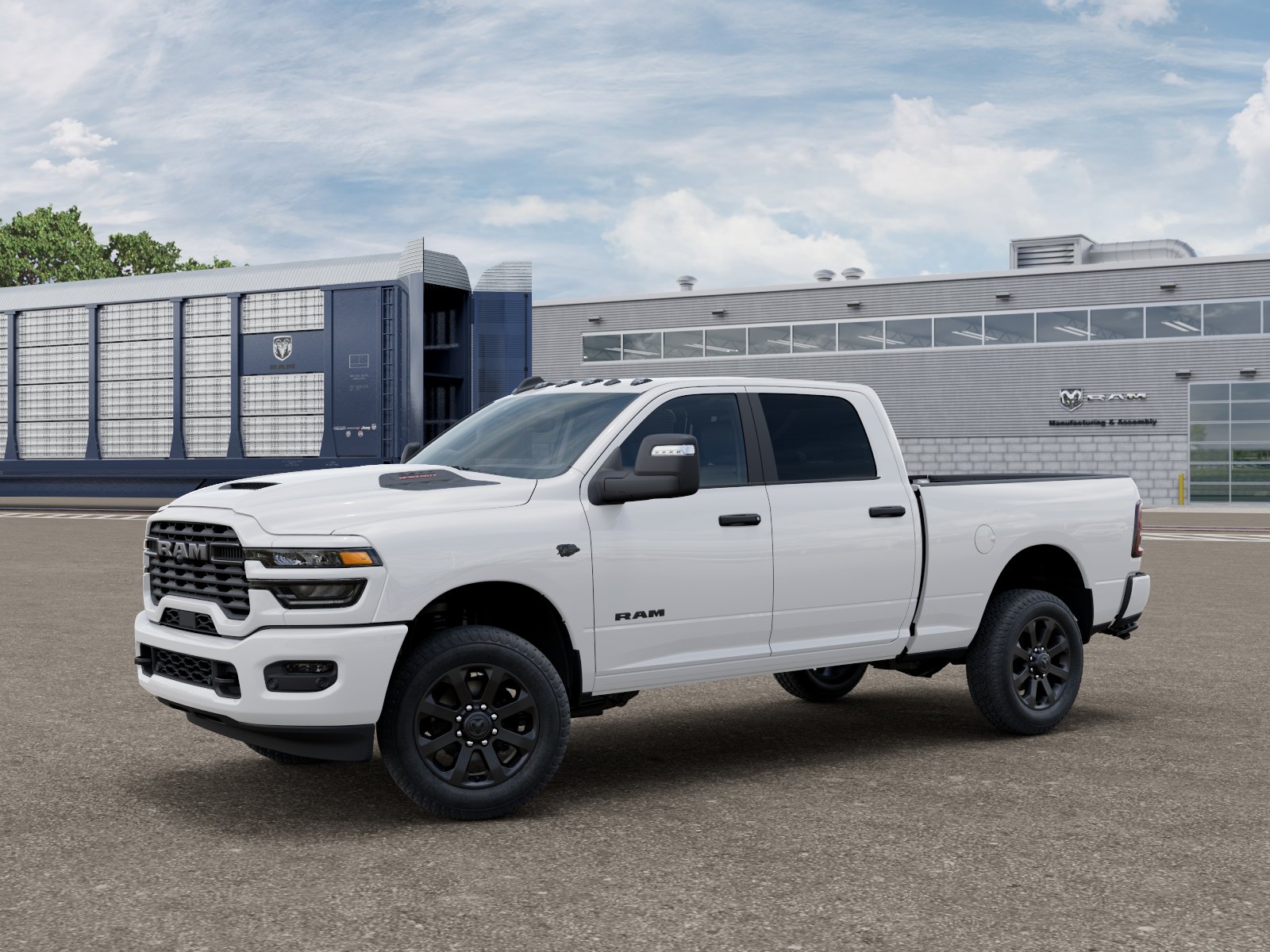 New 2027 Bright White Clearcoat Ram Big Horn image 2
