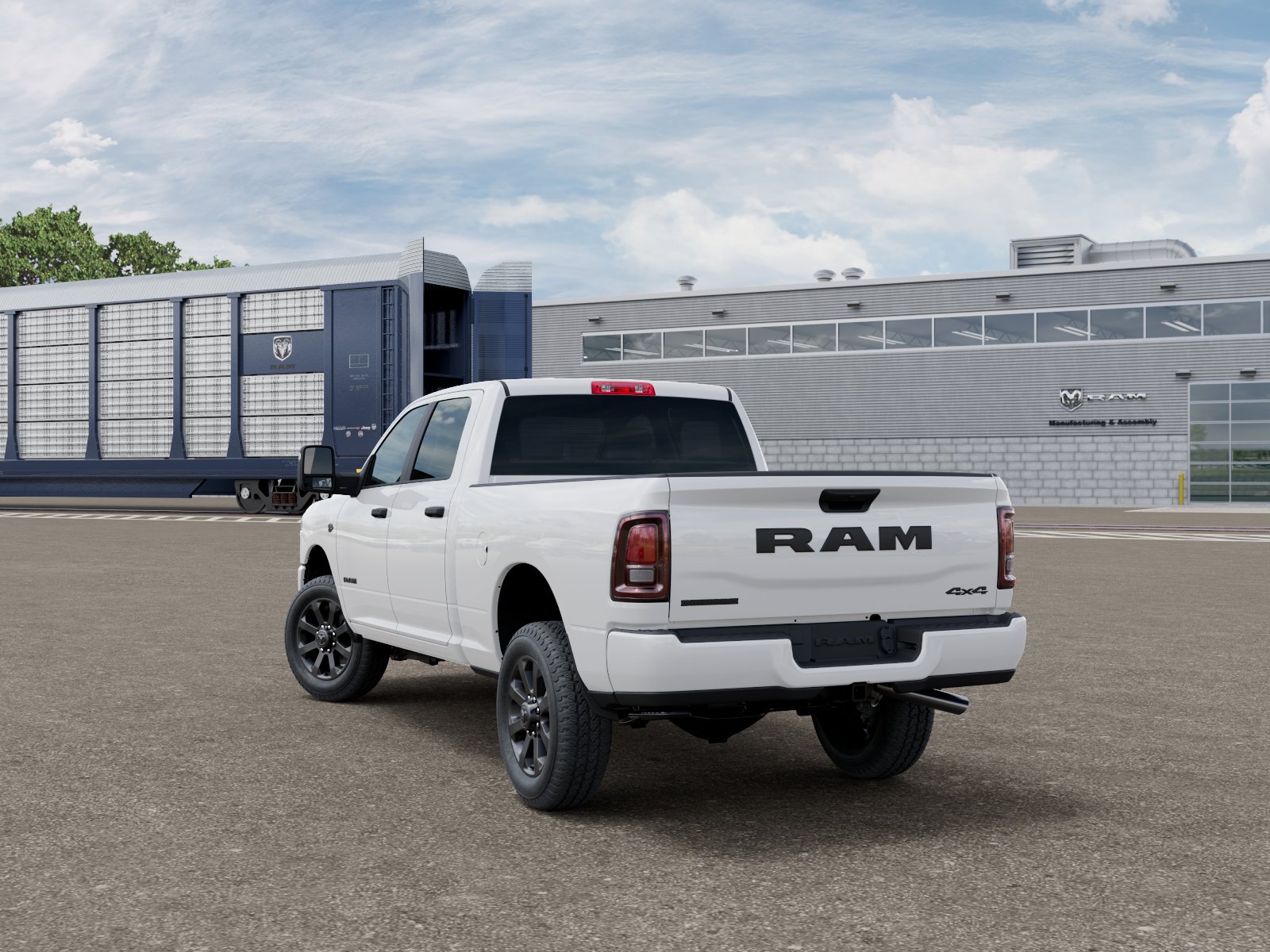 New 2027 Bright White Clearcoat Ram Big Horn image 3