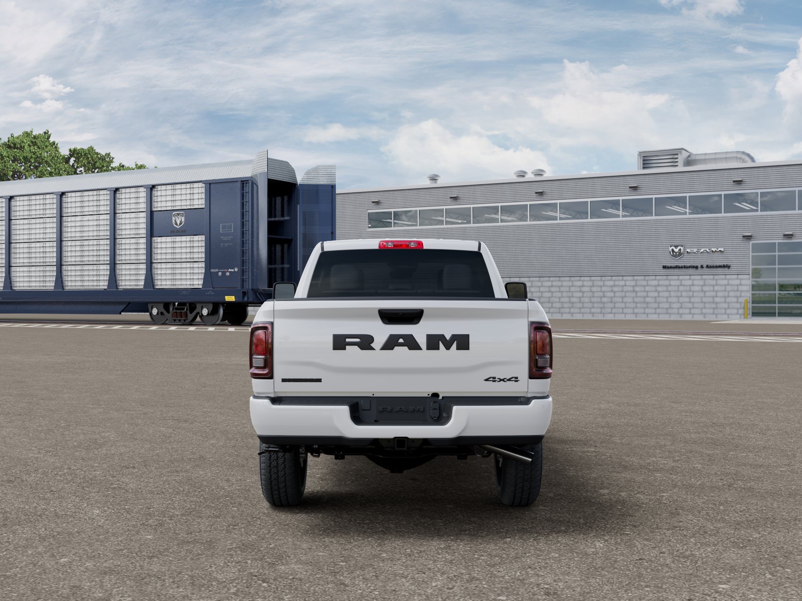 New 2027 Bright White Clearcoat Ram Big Horn image 7