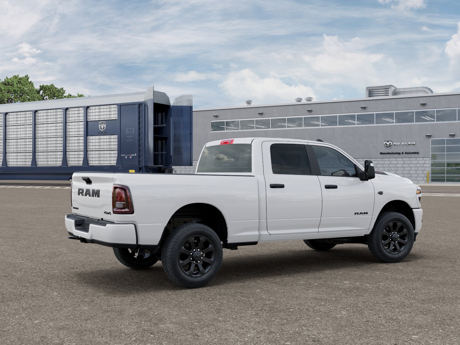 New 2027 Bright White Clearcoat Ram Big Horn image 4