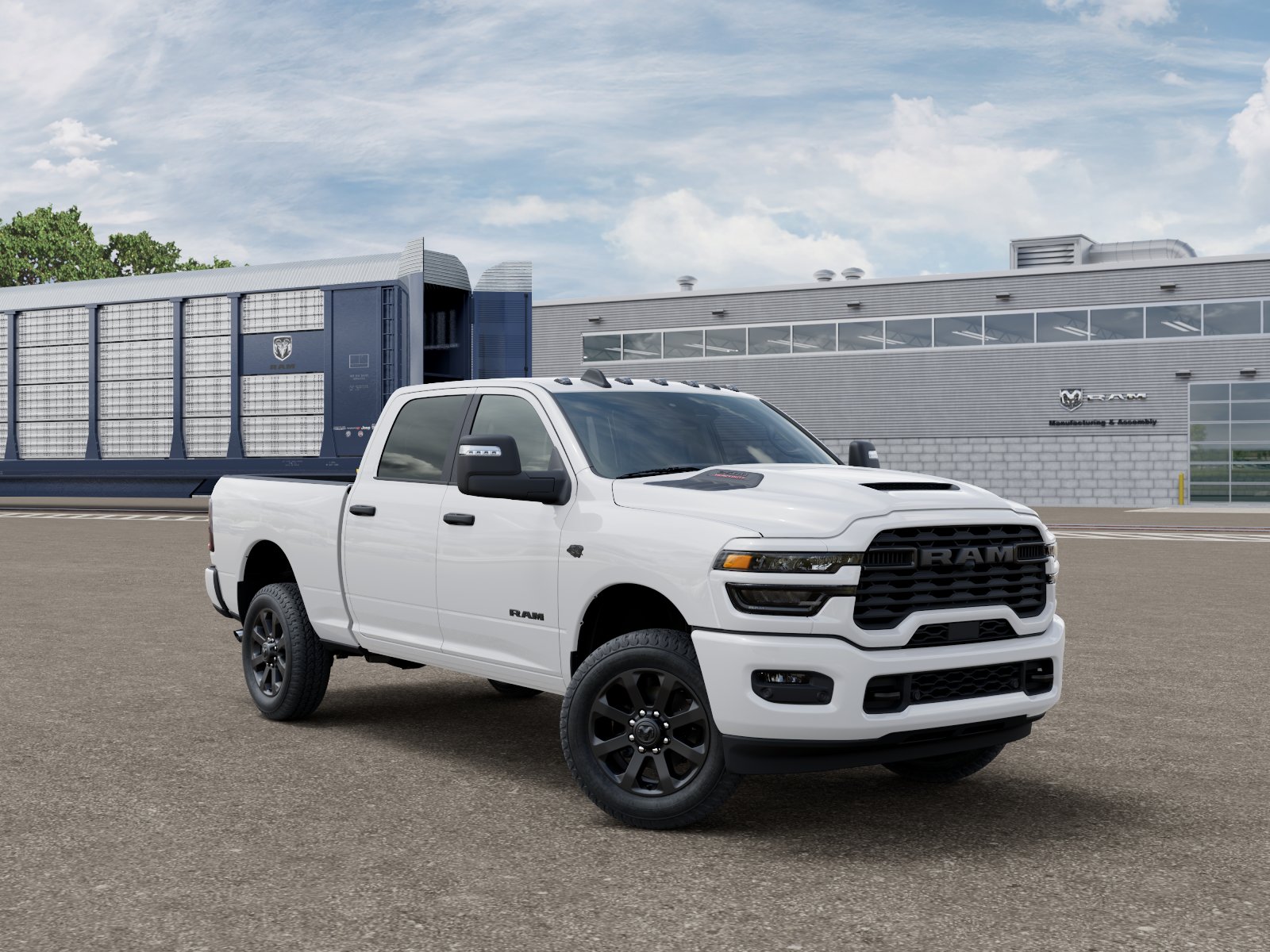 New 2027 Bright White Clearcoat Ram Big Horn image 5