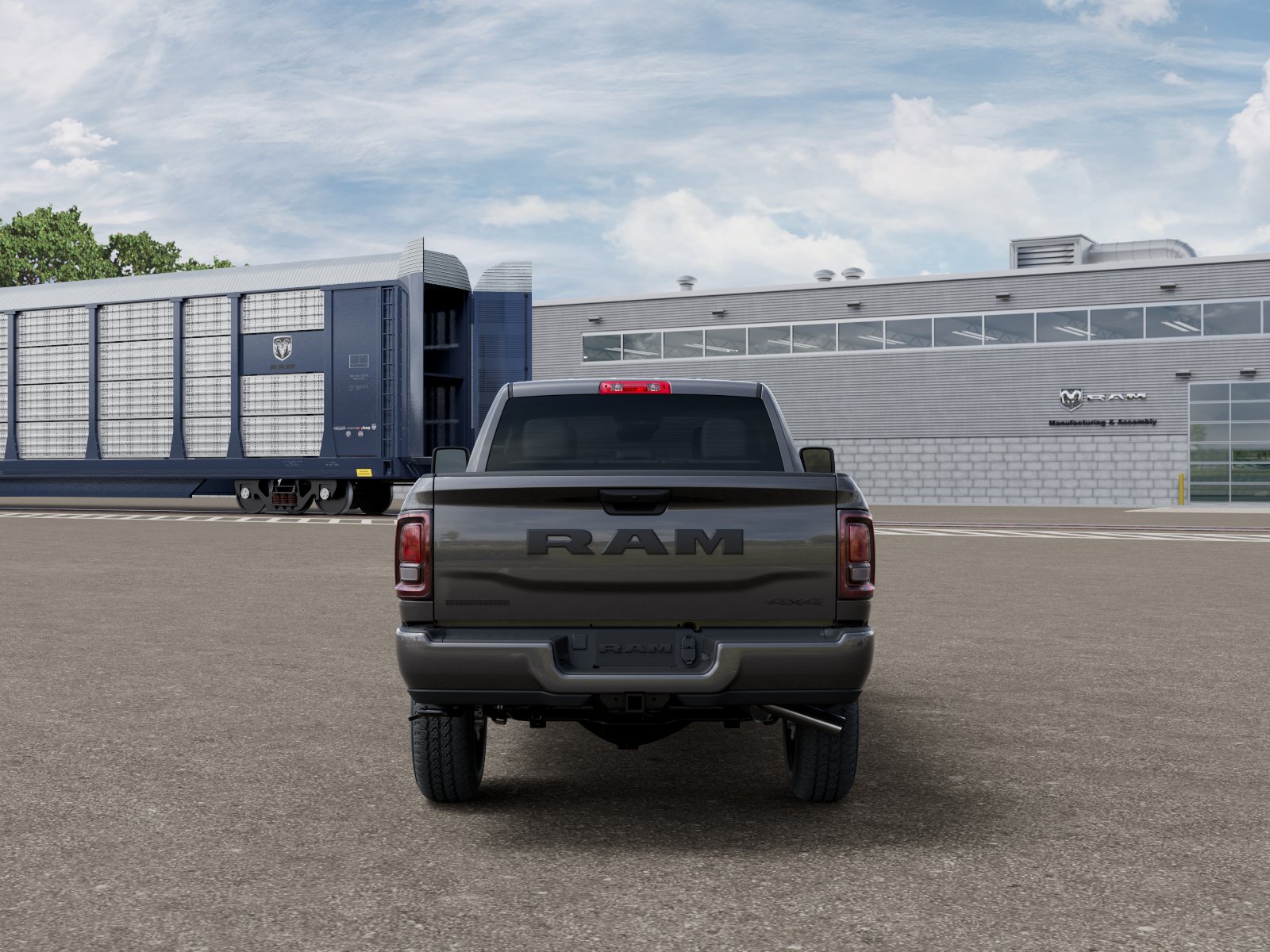 New 2027 Granite Crystal Metallic Clearcoat Ram Big Horn image 7