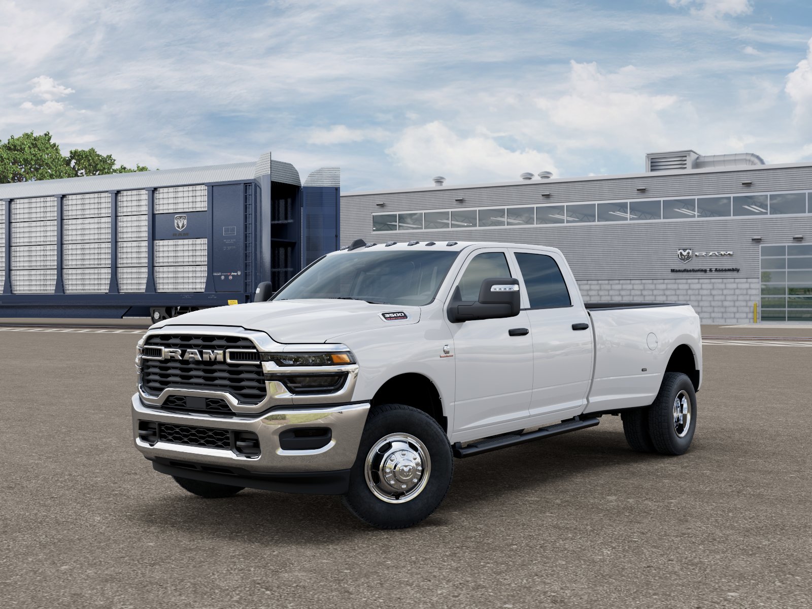 New 2027 Bright White Clear-Coat Exterior Paint RAM TRADESMAN image 2