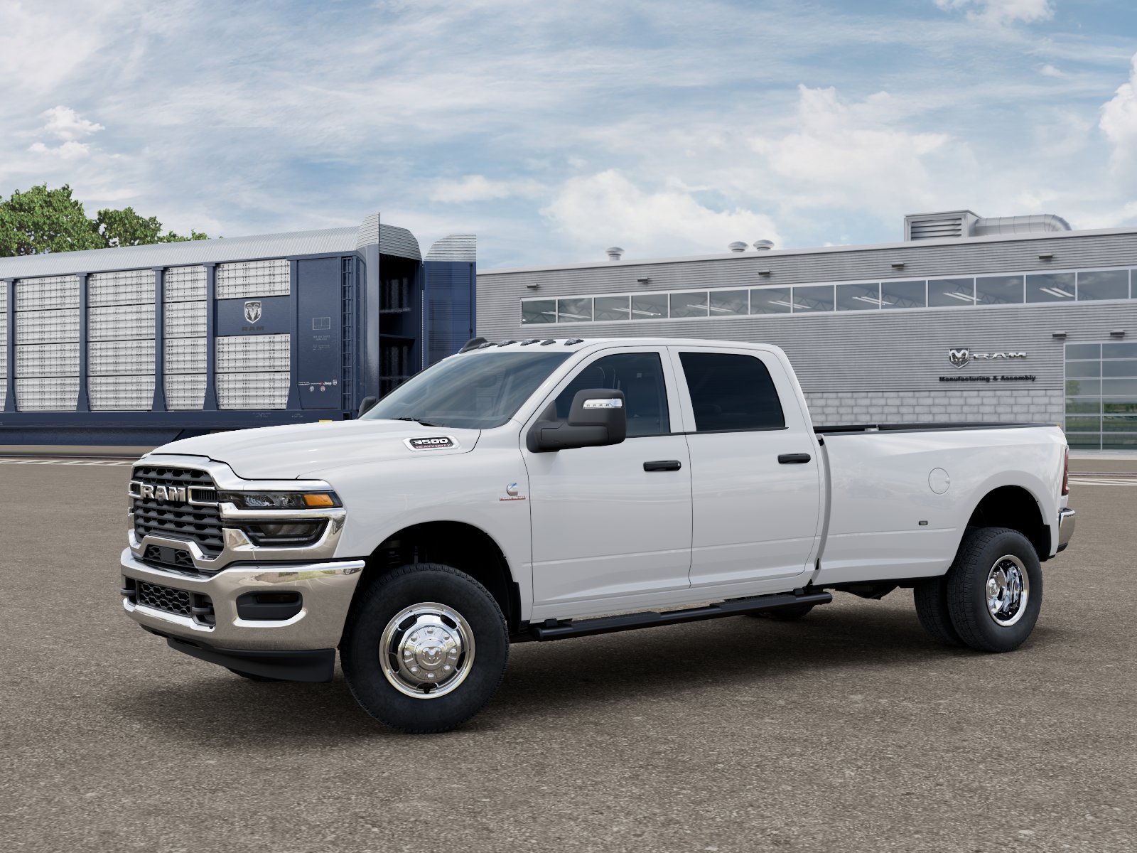 New 2027 Bright White Clear-Coat Exterior Paint RAM TRADESMAN image 3