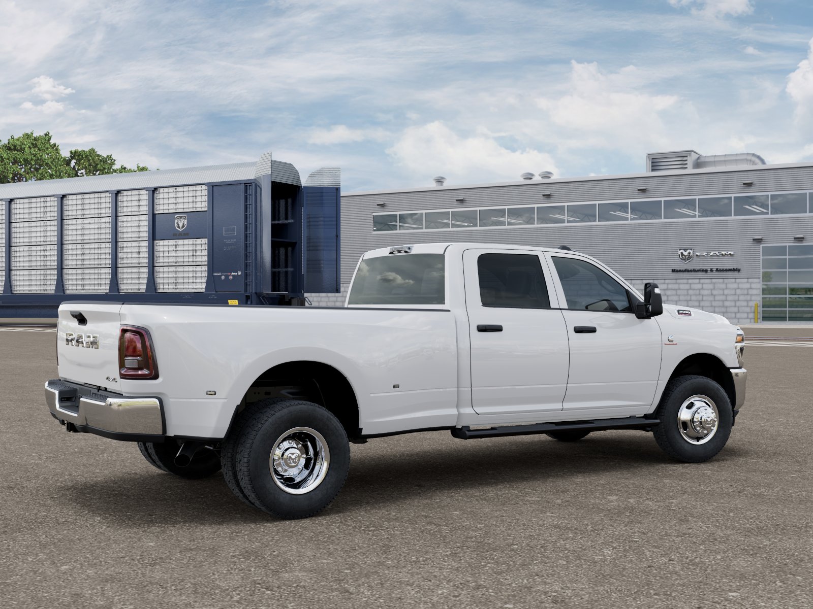 New 2027 Bright White Clear-Coat Exterior Paint RAM TRADESMAN image 5