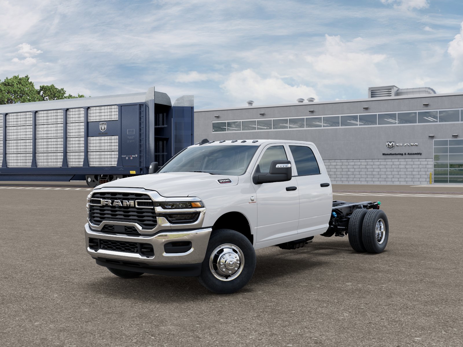 New 2027 Bright White Clear-Coat Paint RAM  image 2