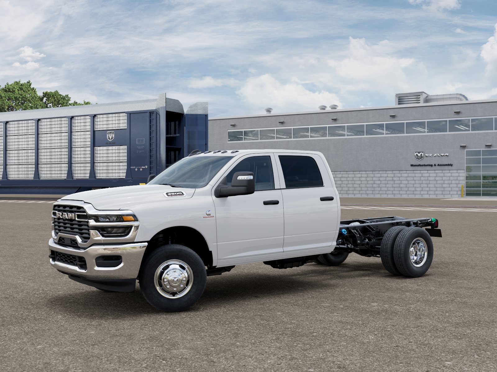 New 2027 Bright White Clear-Coat Paint RAM  image 3