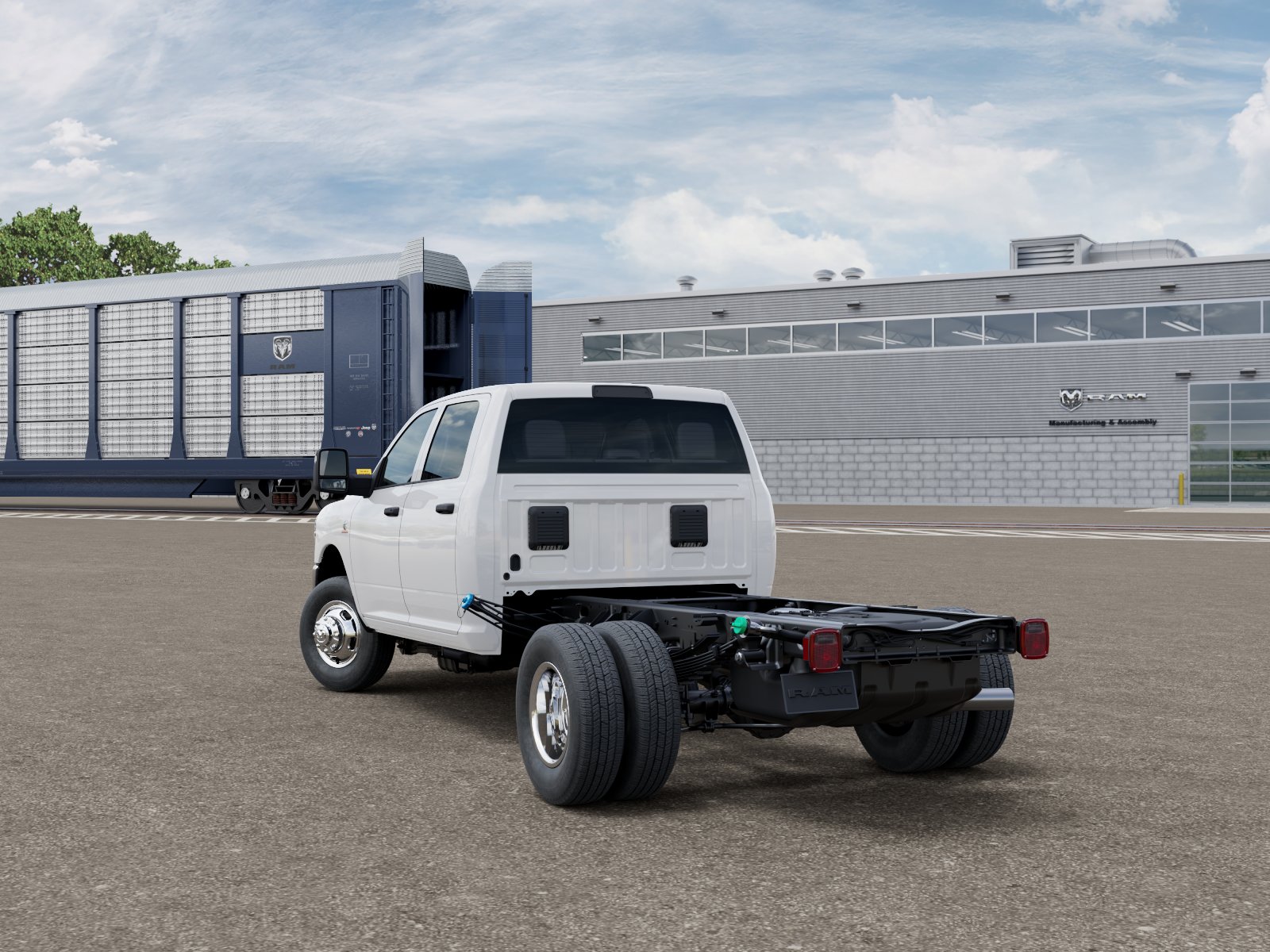 New 2027 Bright White Clear-Coat Paint RAM  image 4