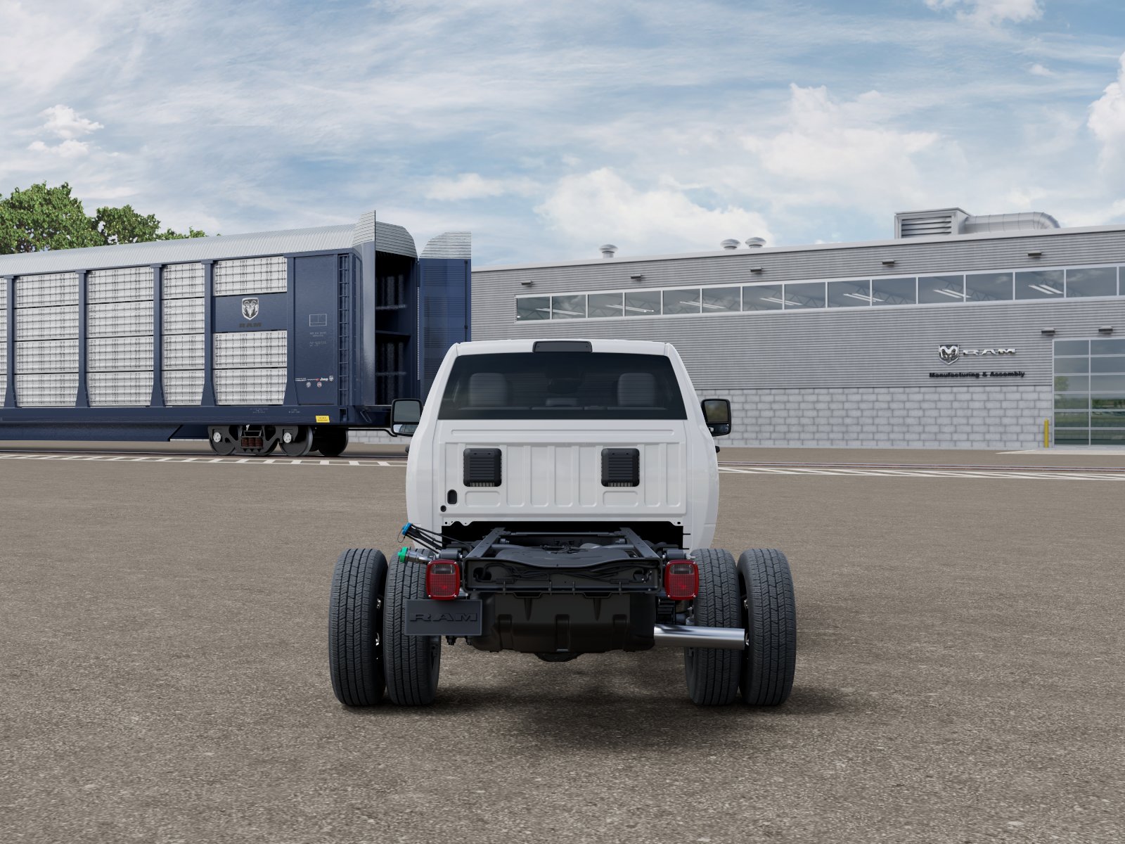 New 2027 Bright White Clear-Coat Paint RAM  image 7