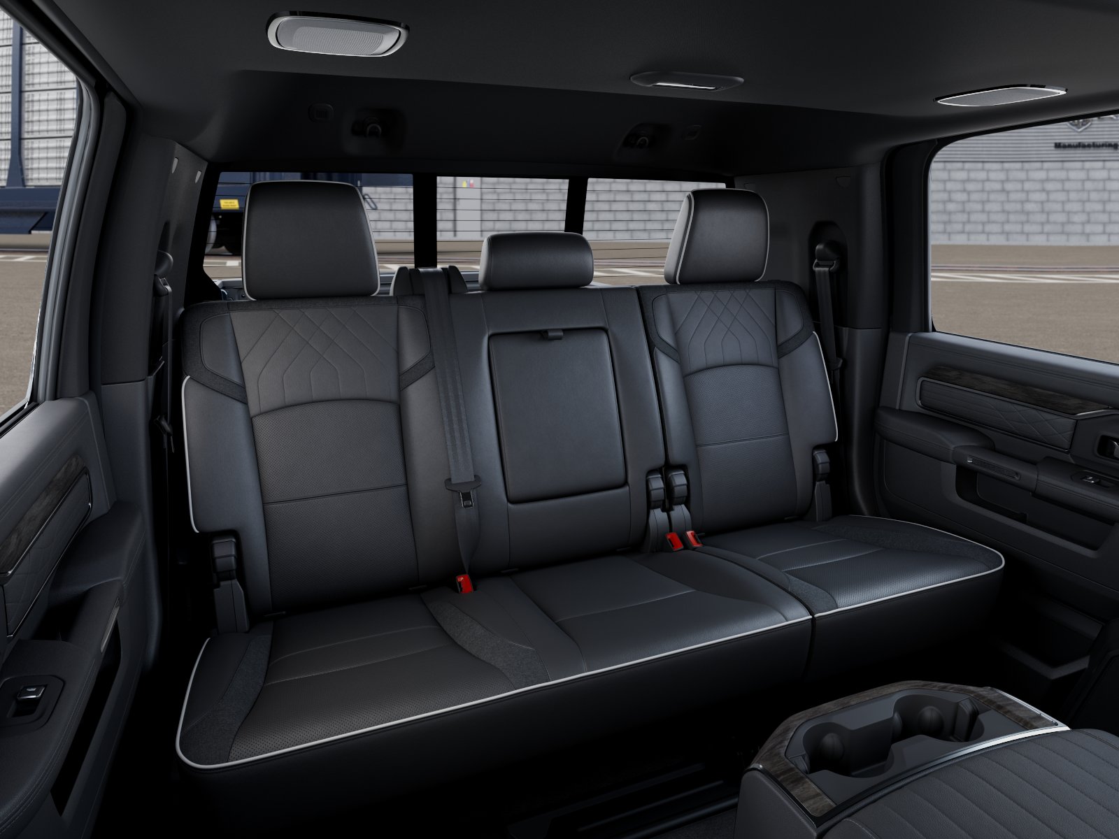 New 2027 Diamond Black Crystal Pearl-Coat Exterior Paint RAM Limited image 15