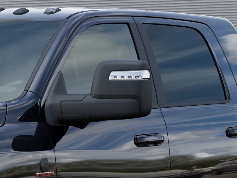 New 2027 Diamond Black Crystal Pearl-Coat Exterior Paint RAM Limited image 12