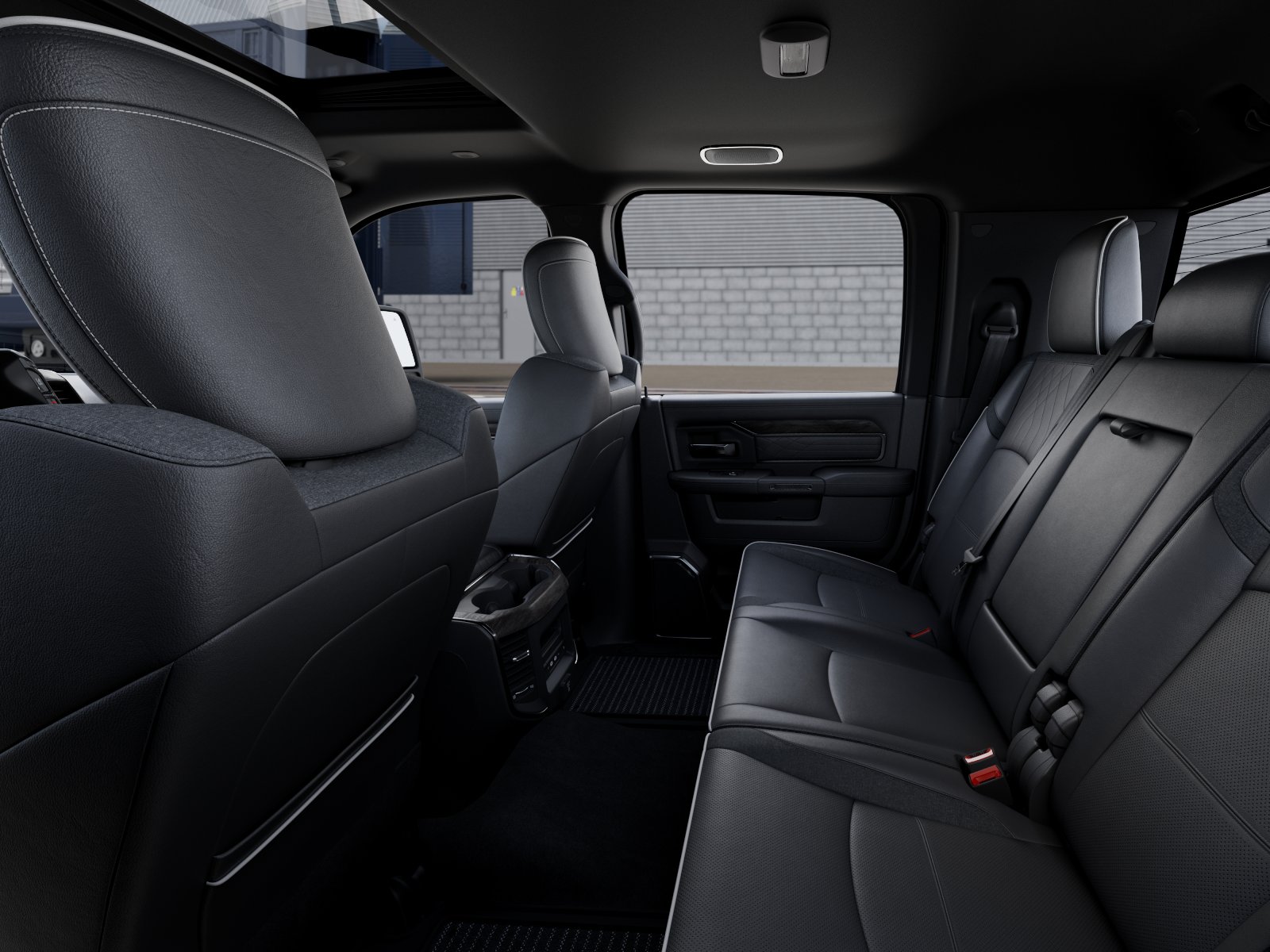 New 2027 Diamond Black Crystal Pearl-Coat Exterior Paint RAM Limited image 23