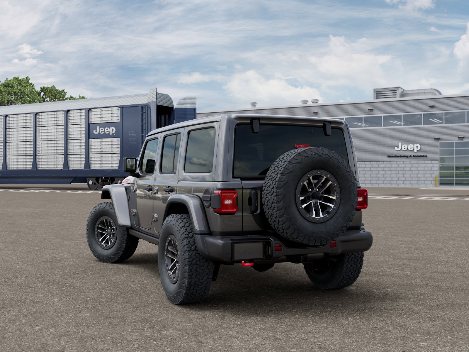 New 2027 Granite Crystal Metallic Clear-Coat Paint Jeep Rubicon X image 31