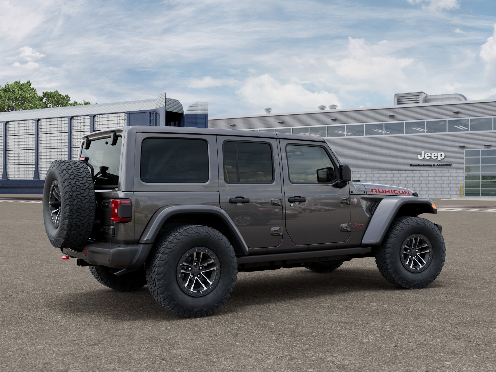 New 2027 Granite Crystal Metallic Clear-Coat Paint Jeep Rubicon X image 32