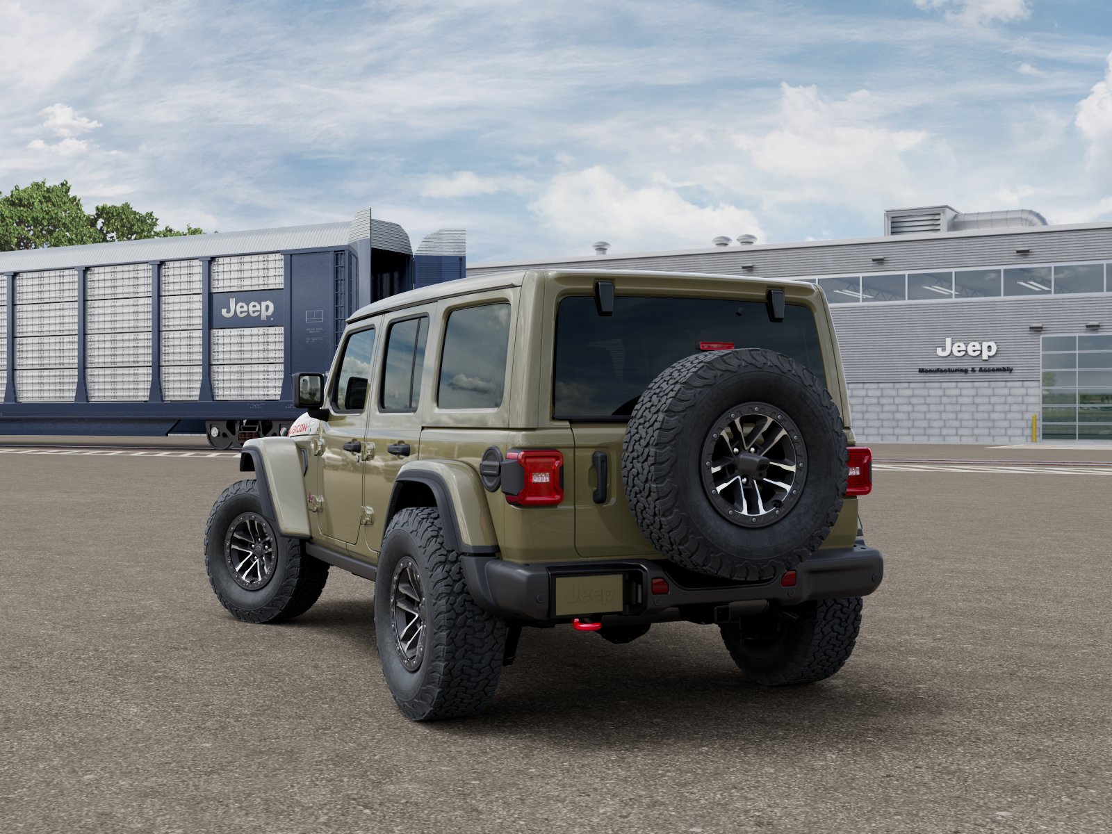 New 2027 41 Paint Jeep Rubicon image 4