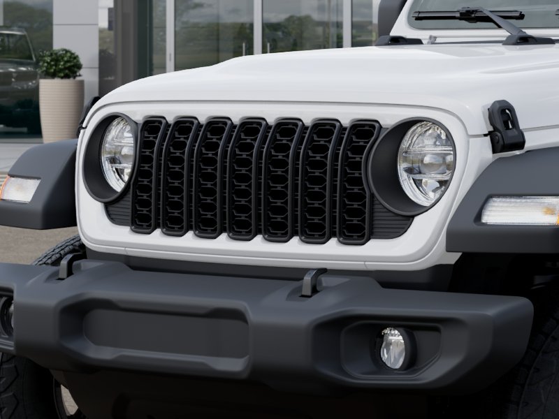 Used 2027 Bright White Clearcoat Jeep Sport S image 11