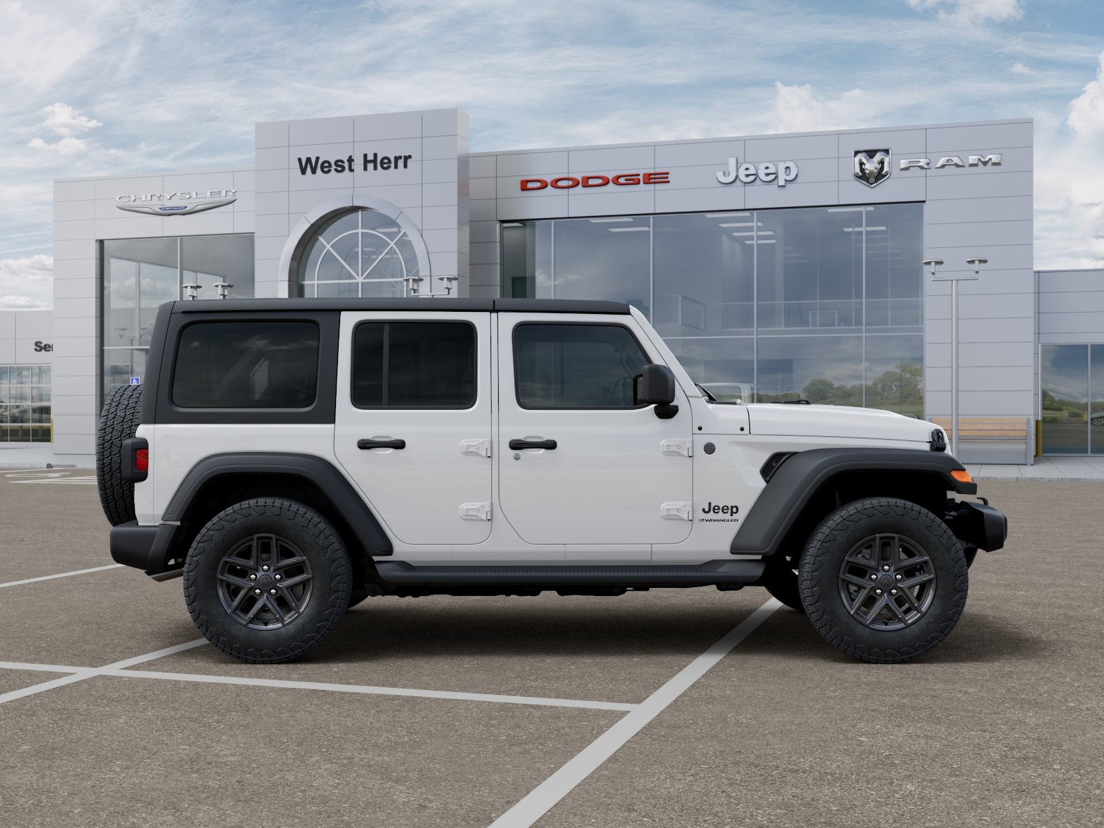 Used 2027 Bright White Clearcoat Jeep Sport S image 21