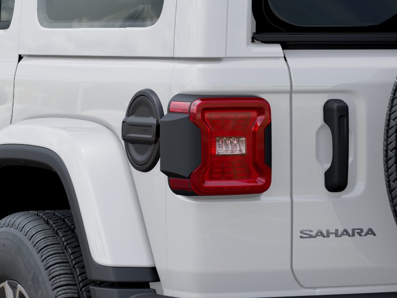 New 2027 Bright White Clear-Coat Paint Jeep Sahara image 9