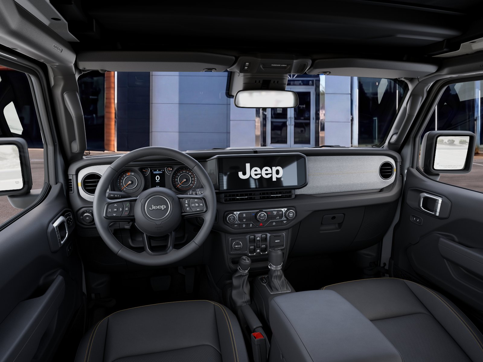 New 2027 Bright White Clear-Coat Paint Jeep Sport S image 40