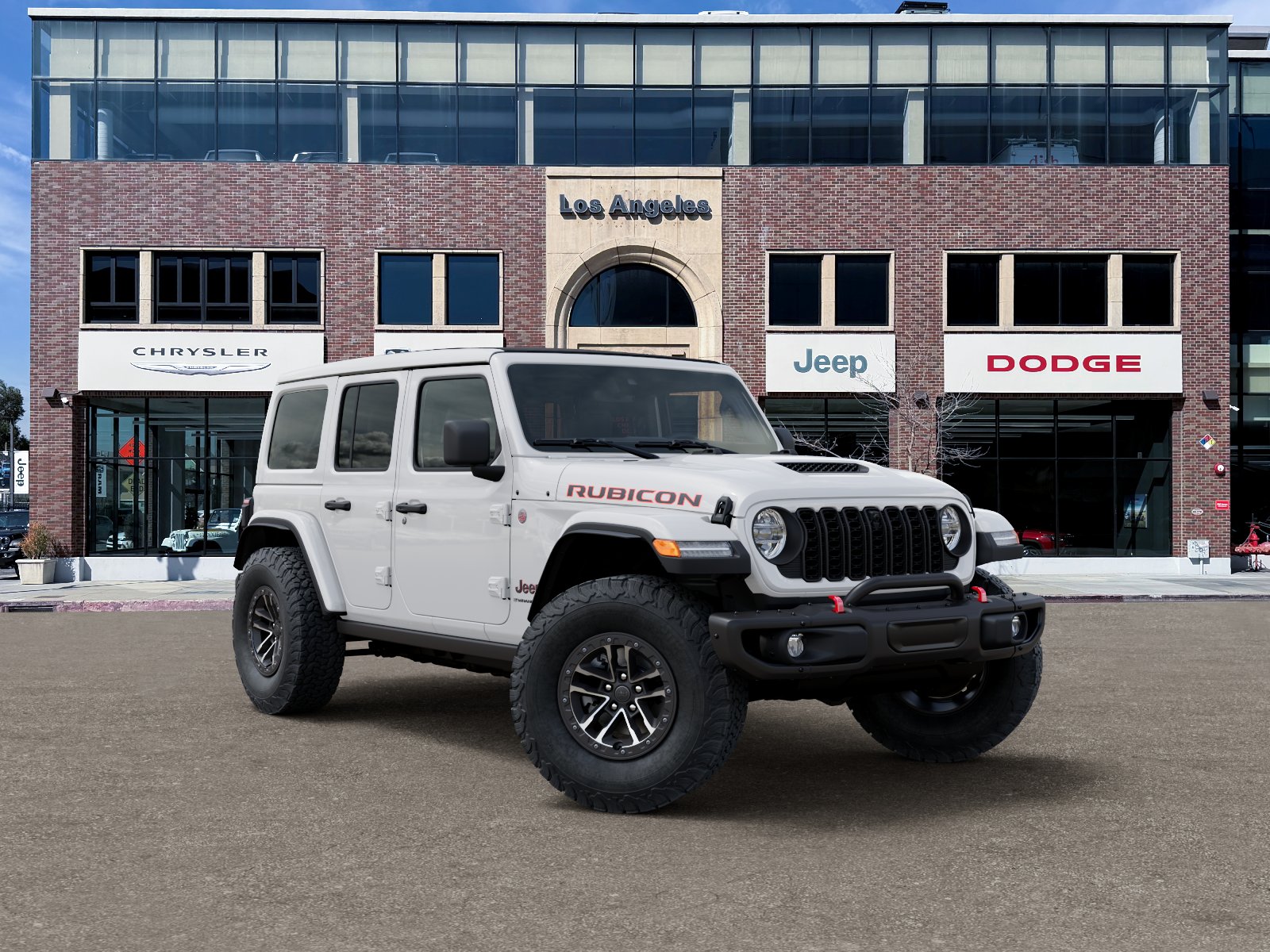 New 2027 Bright White Clear-Coat Paint Jeep Rubicon X image 31
