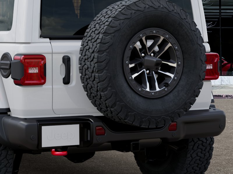 New 2027 Bright White Clear-Coat Paint Jeep Rubicon X image 39