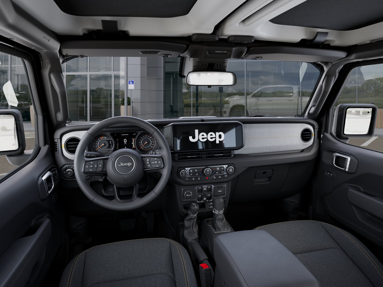 New 2027 Granite Crystal Metallic Clearcoat Jeep Sport S image 14
