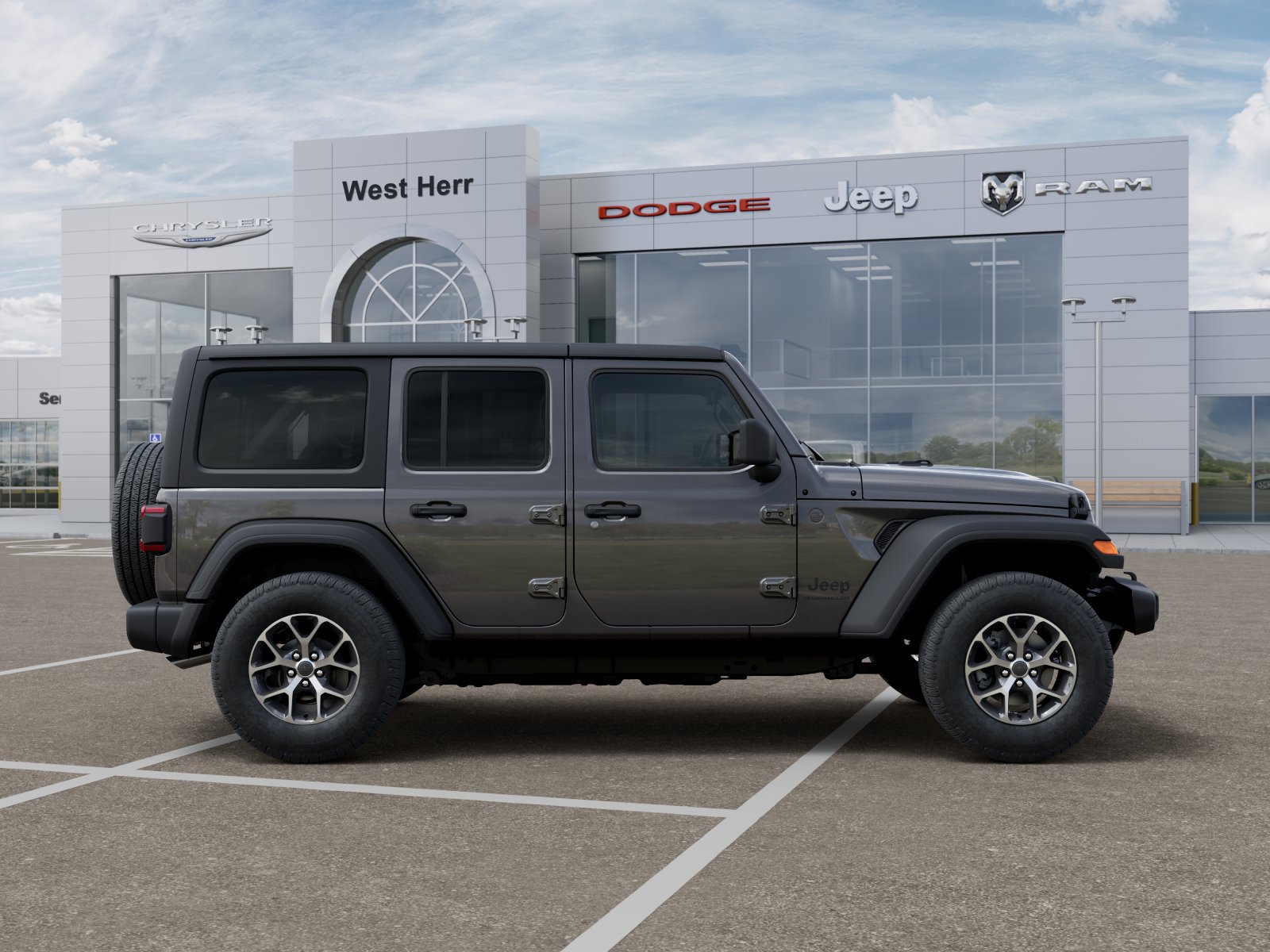 New 2027 Granite Crystal Metallic Clearcoat Jeep Sport S image 21