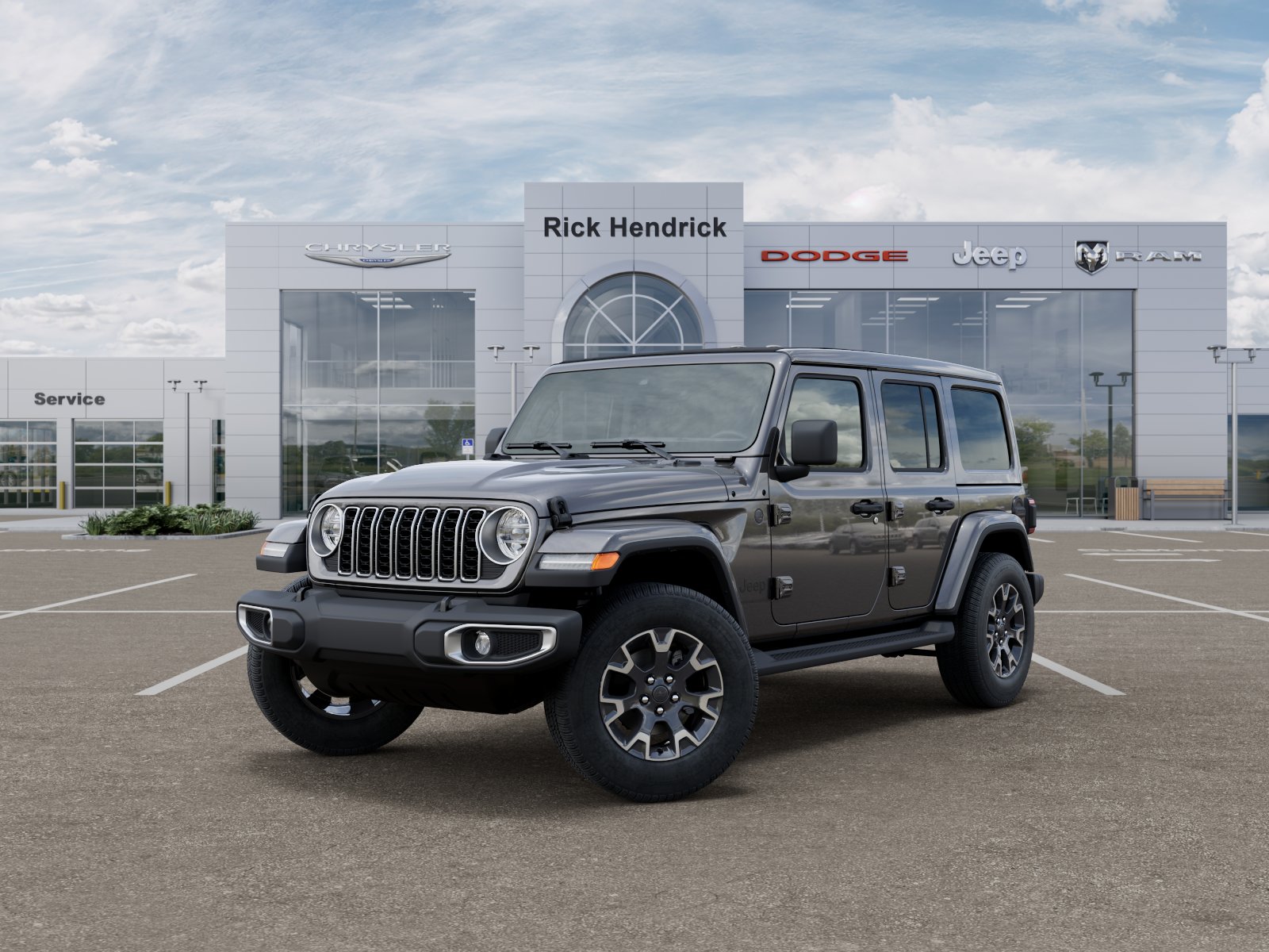 New 2027 Granite Crystal Metallic Clear-Coat Paint Jeep Sahara image 37