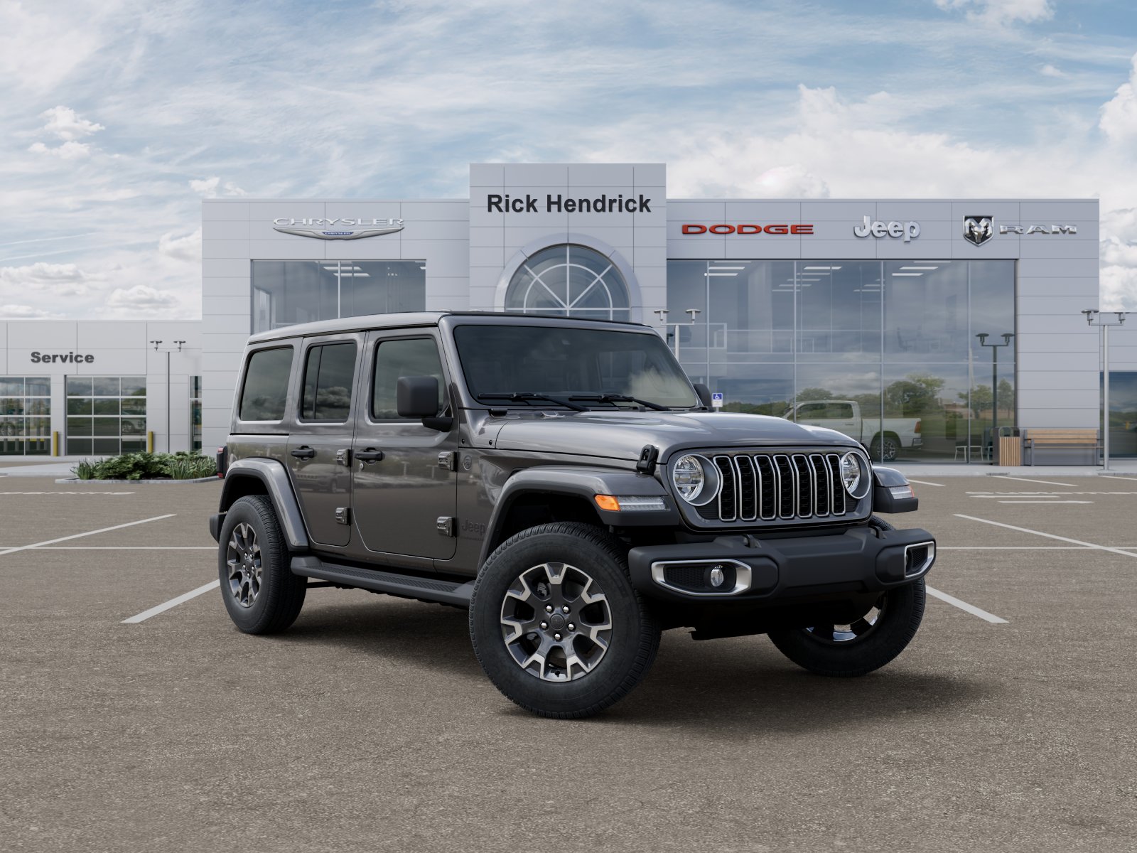 New 2027 Granite Crystal Metallic Clear-Coat Paint Jeep Sahara image 36