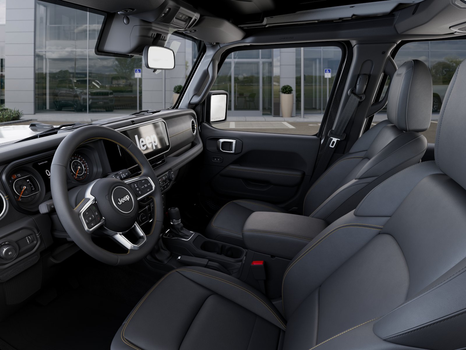 New 2027 Granite Crystal Metallic Clear-Coat Paint Jeep Sahara image 57