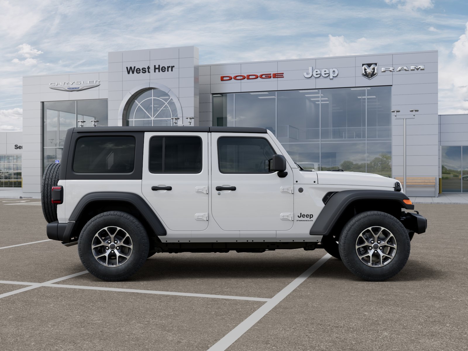 New 2027 Bright White Clearcoat Jeep Sport S image 21