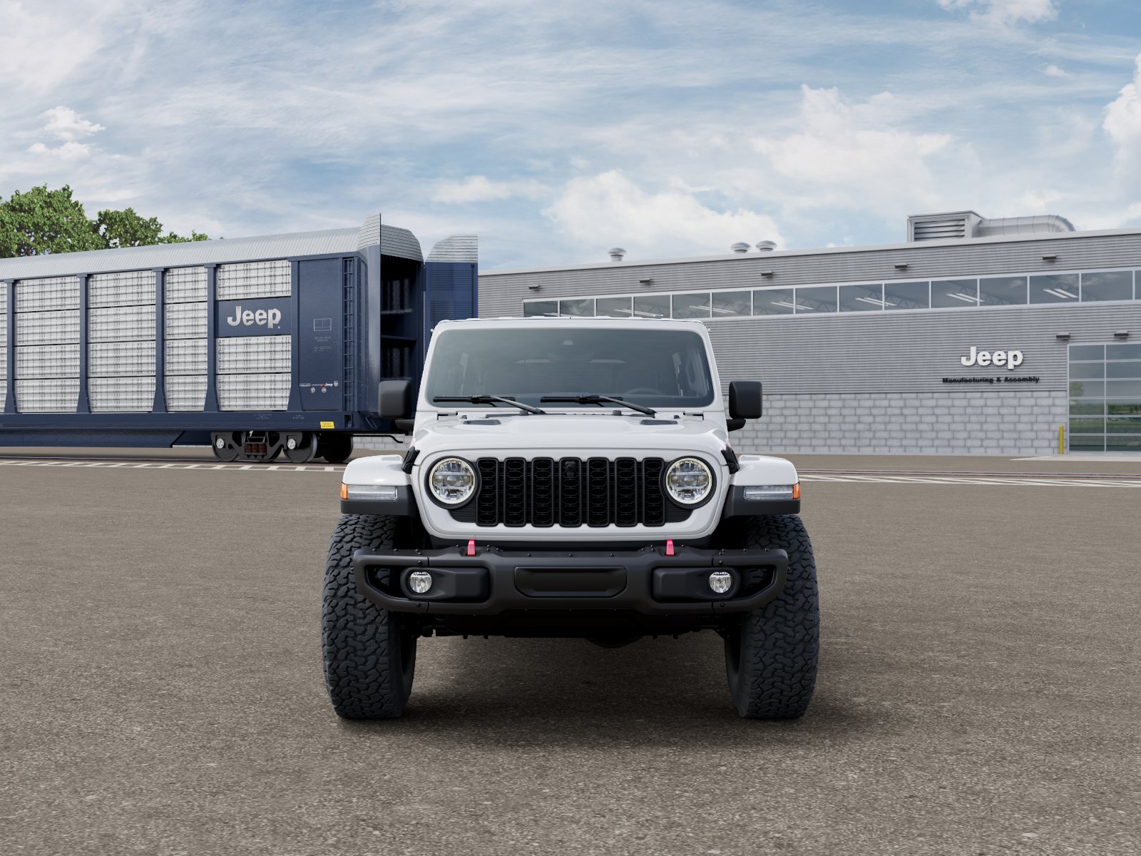 New 2027 Bright White Clearcoat Jeep Rubicon image 6