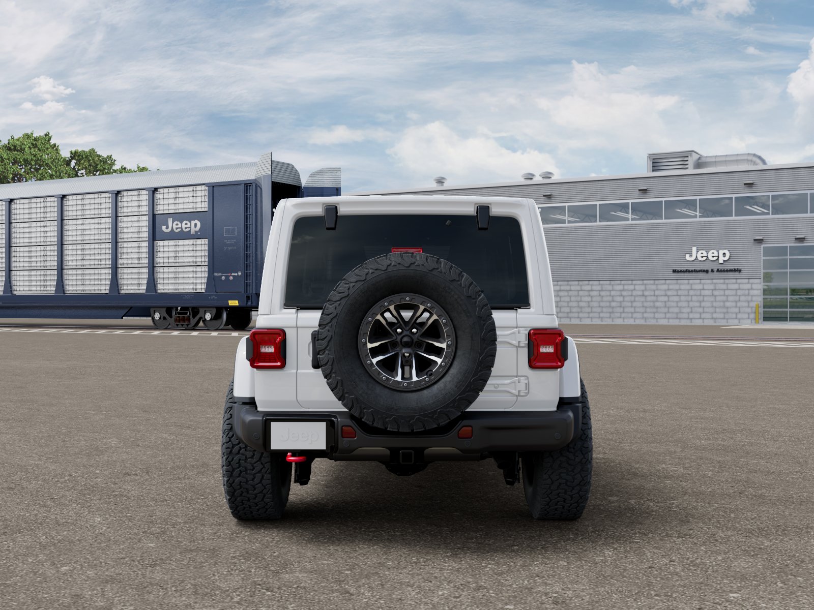 New 2027 Bright White Clearcoat Jeep Rubicon image 7