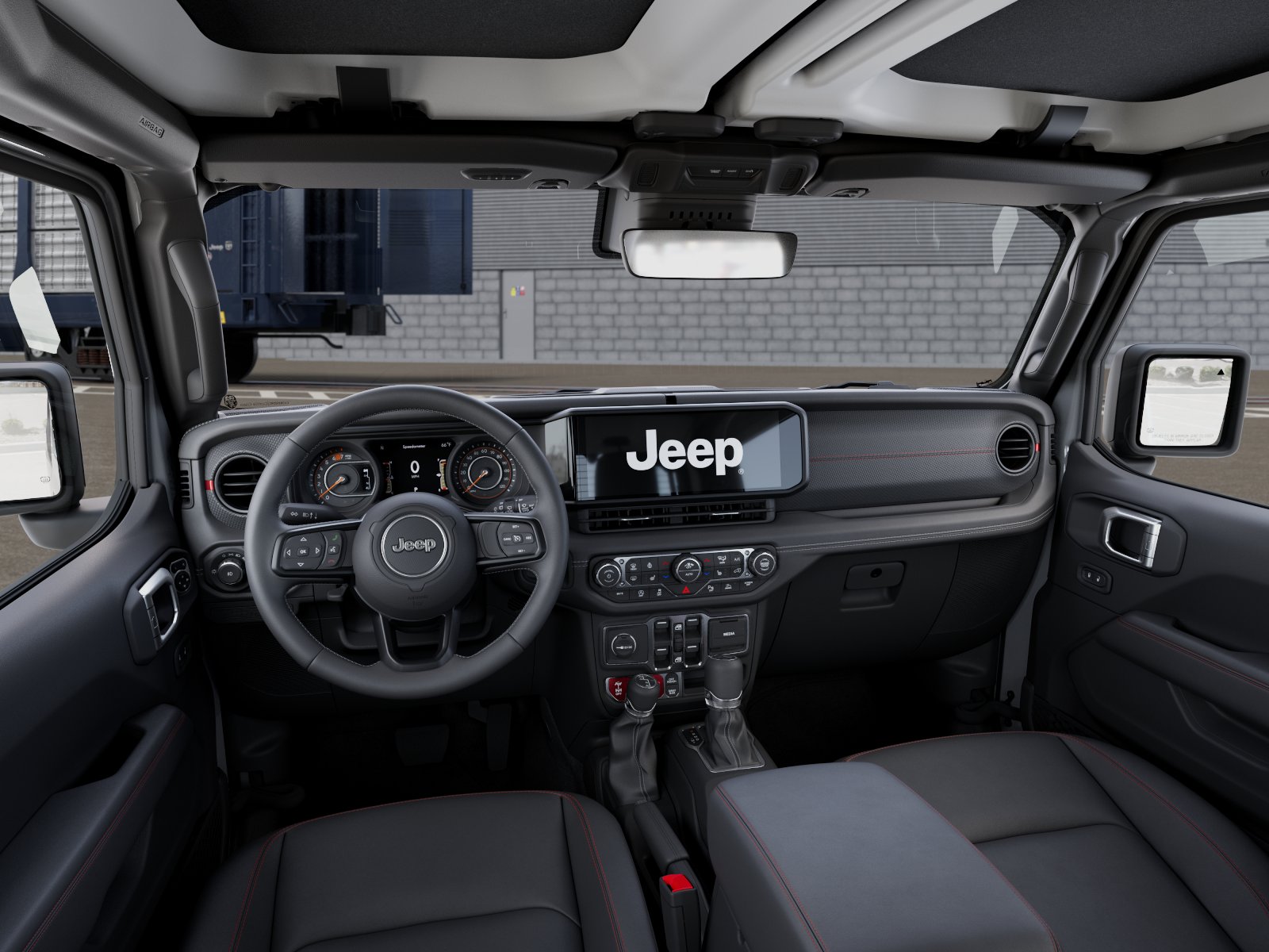 New 2027 Bright White Clearcoat Jeep Rubicon image 14