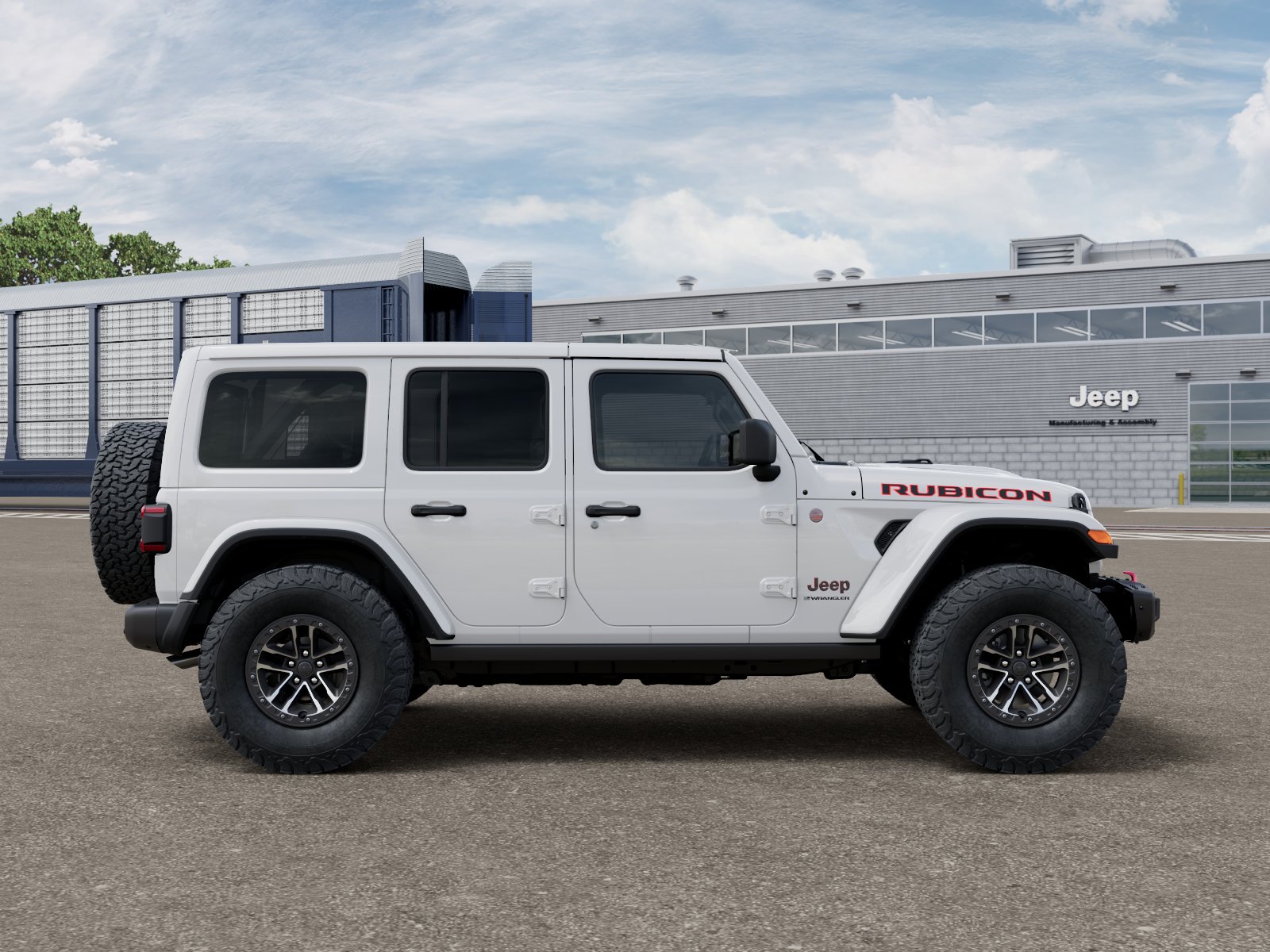 New 2027 Bright White Clearcoat Jeep Rubicon image 21