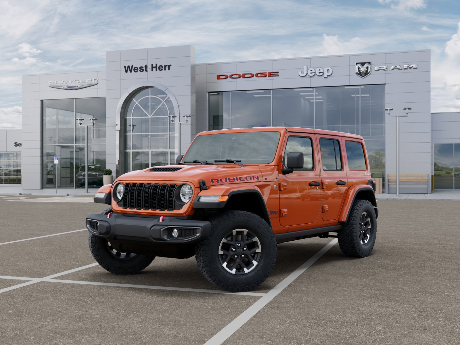 New 2027 Jeep Wrangler Rubicon 4-door in #DOW270014 | West Herr
