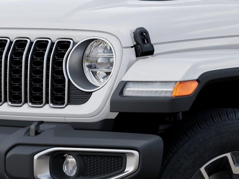 New 2027 Bright White Clear-Coat Paint Jeep Sahara image 10