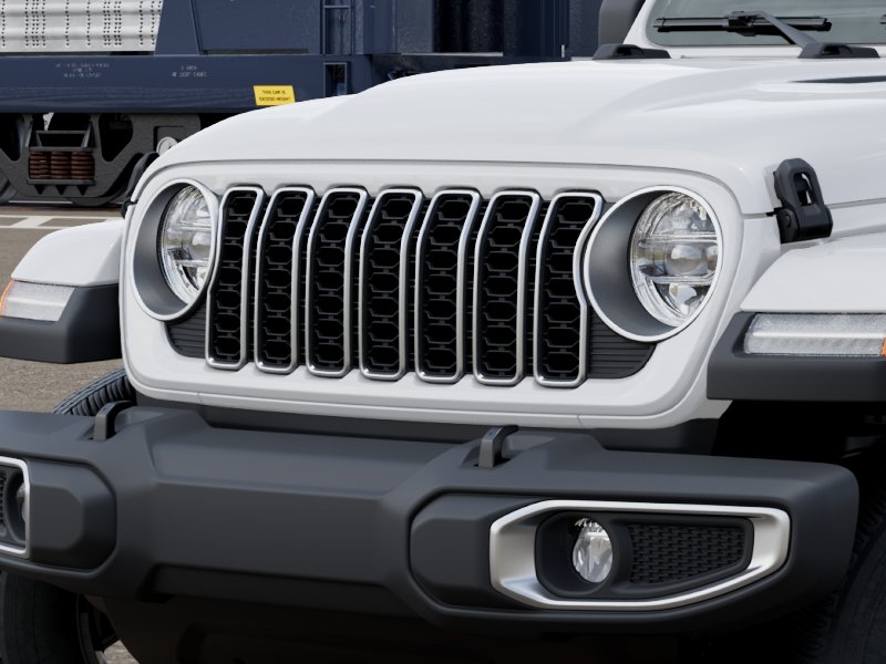 New 2027 Bright White Clear-Coat Paint Jeep Sahara image 11