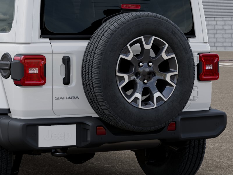 New 2027 Bright White Clear-Coat Paint Jeep Sahara image 13
