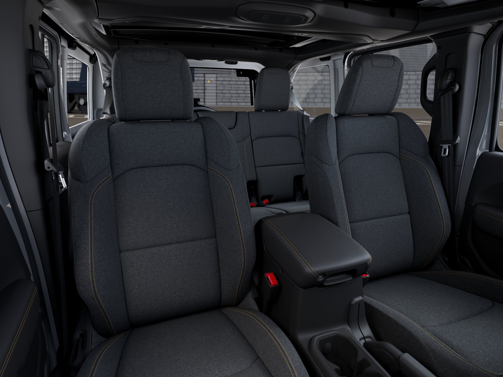 New 2027 Bright White Clear-Coat Paint Jeep Sahara image 16